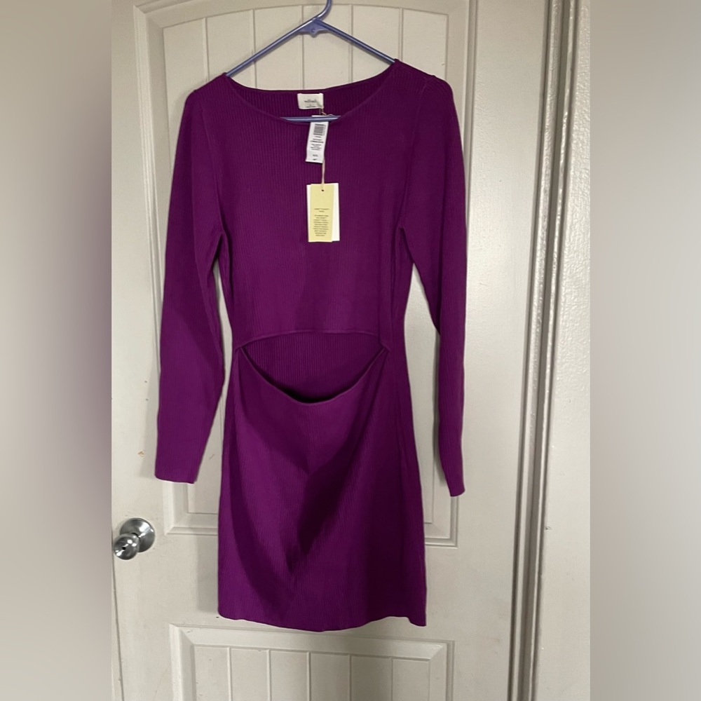 Wilfred cut out long sleeve dress